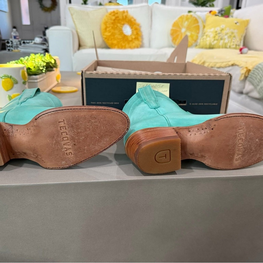 Tecovas Turquoise Penny size 8.5 - Picture 6 of 8